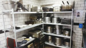 Ustensiles de cuisine professionnels